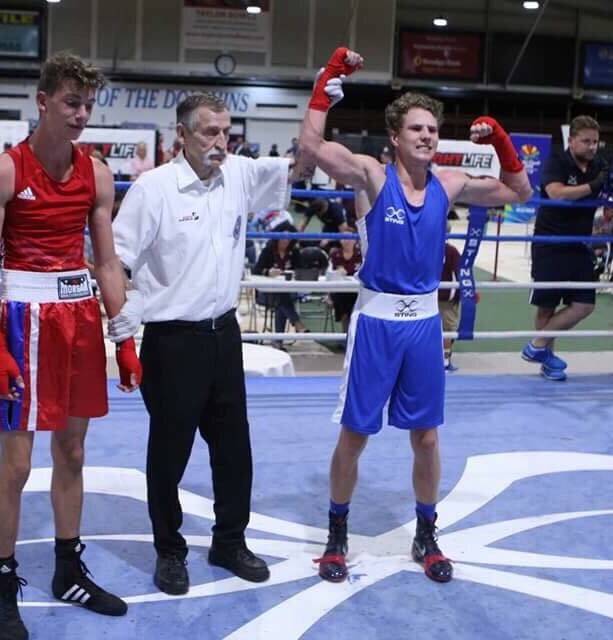 Tully Scanlon gets a unanimous points decision over South Australian Connor Read in Adelaide.