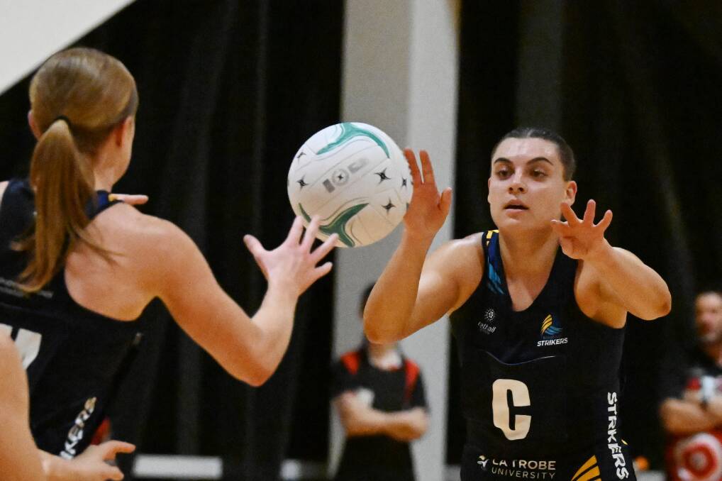 The Bendigo Strikers championship and 23-and-under teams will be chasing their first wins of the 2024 VNL season when they clash with Peninsula Waves in Melbourne on Wednesday night. Picture by Darren Howe