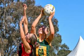 White Hills and Colbinabbin are set to renew their long-standing rivalry in round 13 of HDFNL A-grade netball. Both teams are riding impressive winning streaks. Picture by Darren Howe
