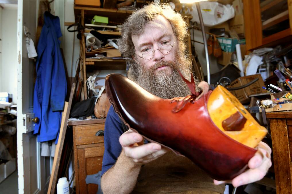 Boot maker Duncan McHarg will be at the 