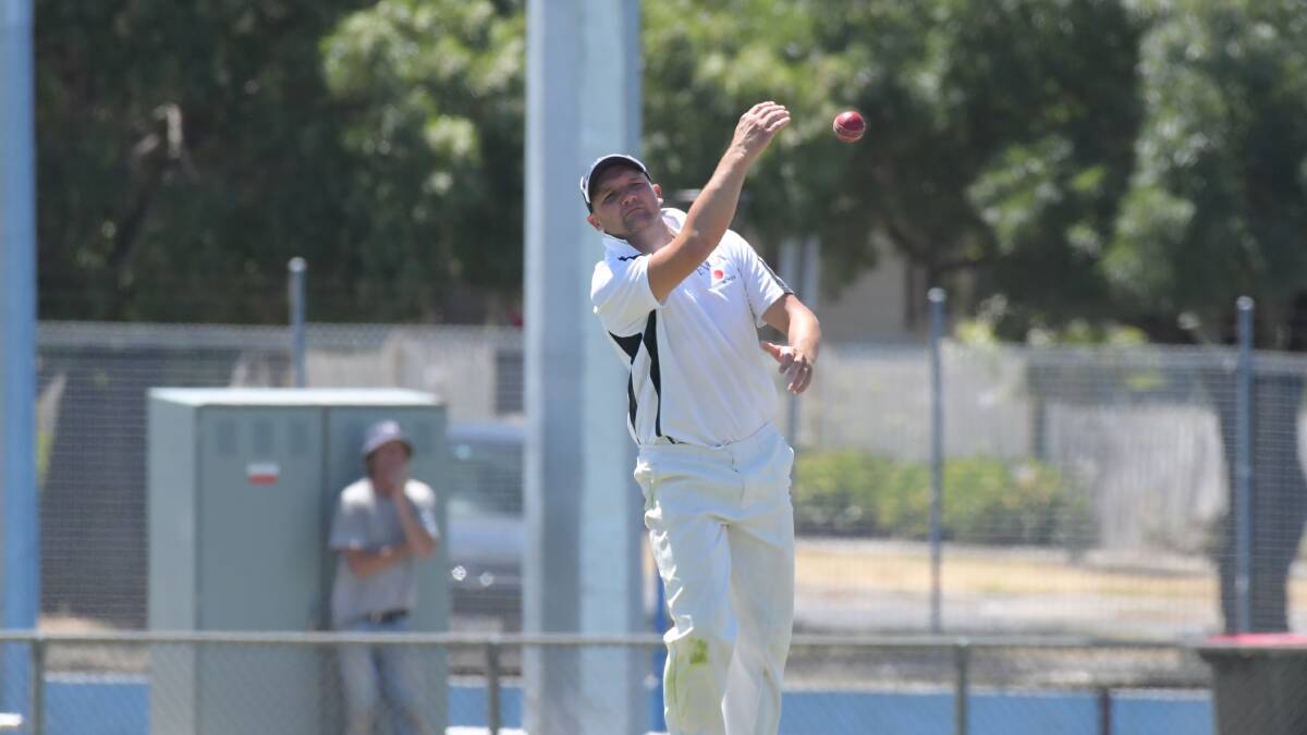 HIGH HOPES: In-form EVCA batsman Travis O'Connell.