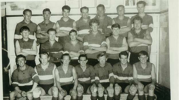 North Bendigo's premiership team of 1966 Back: Geoff Trewhella, Les Robertson, John Gregory, Les Wilson, Bill Forrest, Carl Carboon and John Lane. Centre: Graeme Rooke, Ken Walker, Ron Monro (coach), Les West, John Boundy and Trevor Tonzing. Front: Bill Yeates, Ted Rankin, Syd Campbell, Fred Warren, Ian Williams, John Pysing and Ray Walters. 