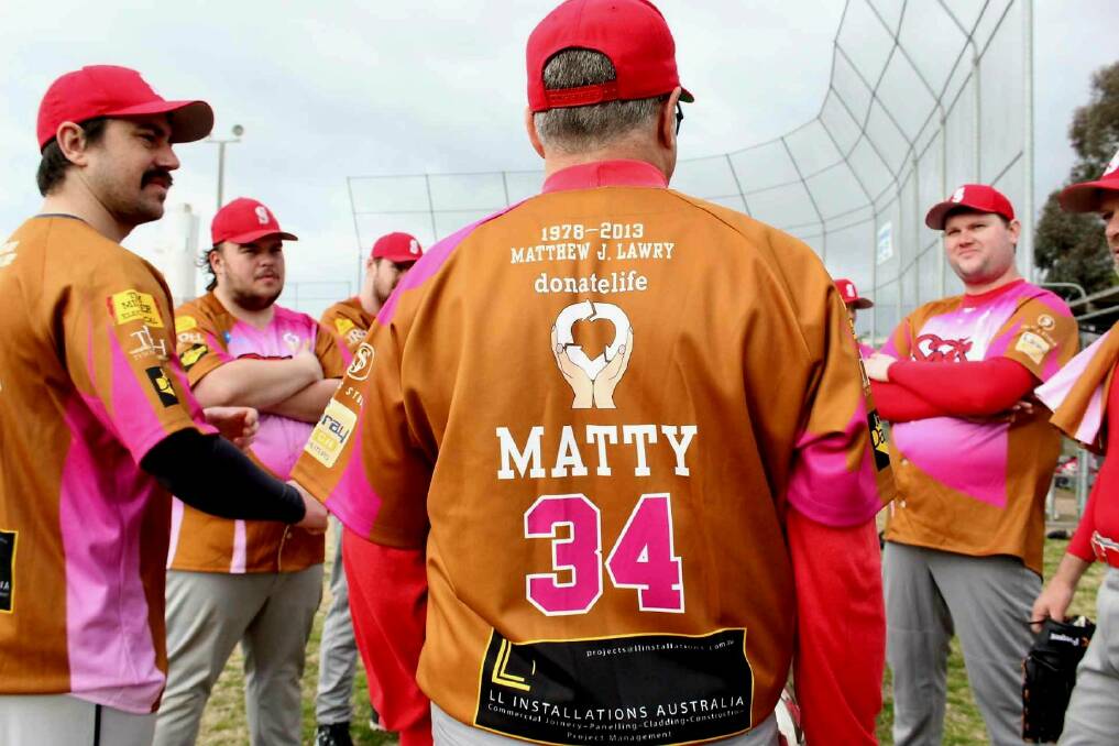 Baseballers raise awareness of organ donation with Matty's Game