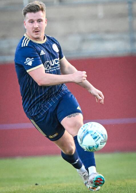 Bendigo City midfielder Sam Farr. Picture by Darren Howe