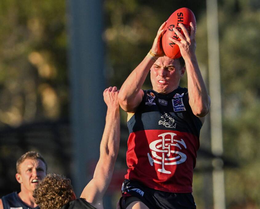 Cobi Maxted kicked seven goals in a best on ground performance against Kangaroo Flat on Saturday. Picture by Darren Howe