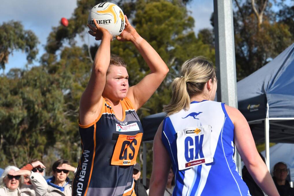 After winning a premiership, a league best and fairest and a club best and fairest last season, Maiden Gully YCW goal shooter Tia Webb is back for more in 2023.