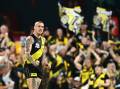 Dustin Martin will play his 300th AFL game for Richmond on Saturday when the Tigers take on Hawthorn.