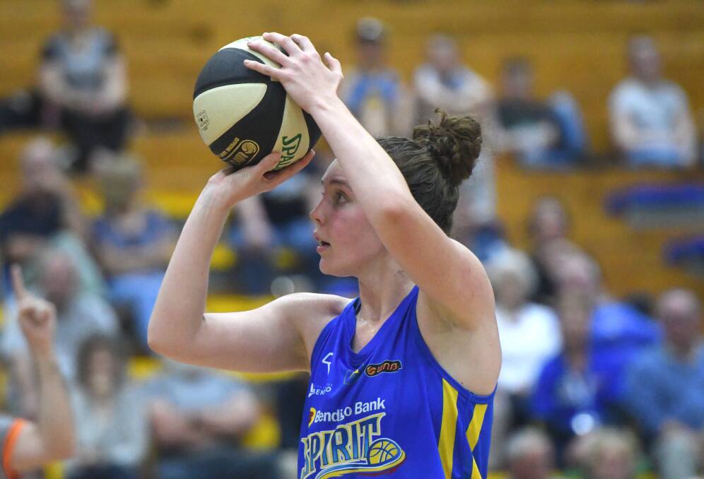 Nadeen Payne hit a huge three-point basket for the Bendigo Spirit in the dying seconds of the game.