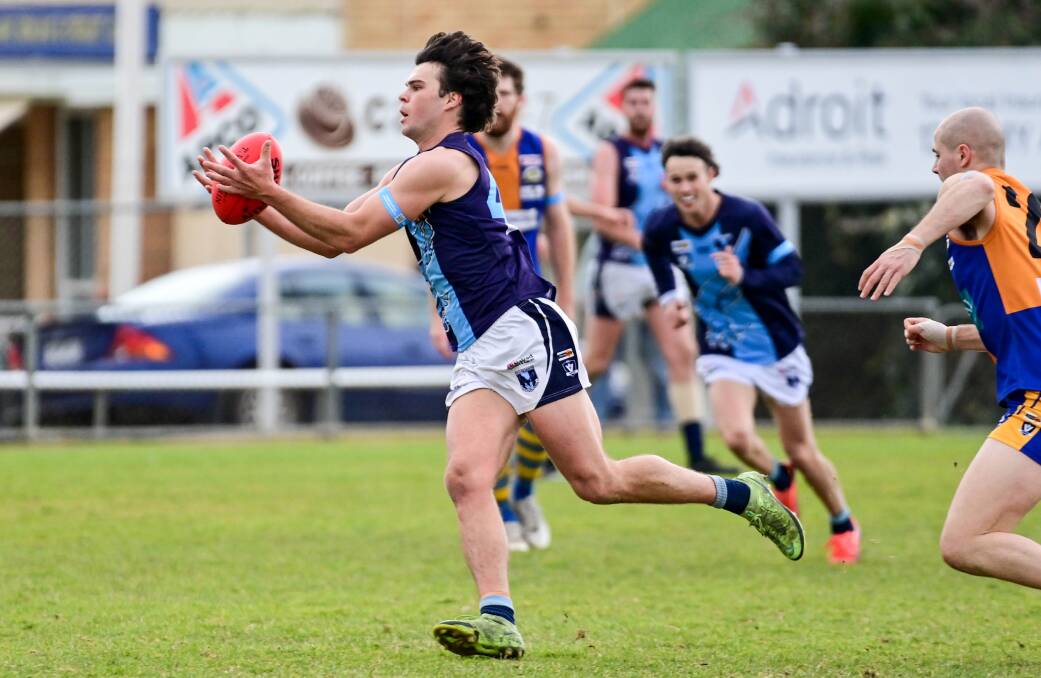 After a breakout 2022 season, Ben Thompson has the potential to be Eaglehawk's most important player going forward. Picture by Brendan McCarthy