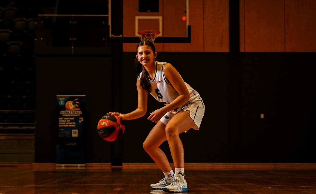 Point guard Mia Harvey will captain Victoria Country at the national under-16 championships. Picture by Darren Howe