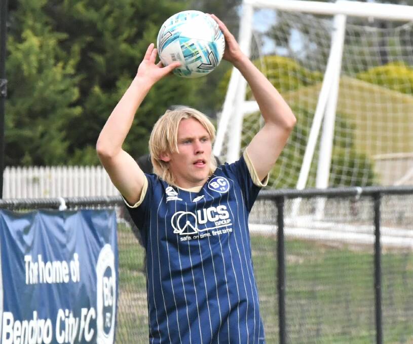Bendigo City under-18s defender Seth Repper will take one some of the best young strikers in Australia on Saturday.