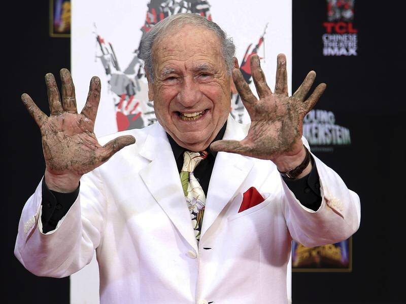 Only three other people have achieved the rare PEGOT status before Mel Brooks. (AP PHOTO)