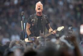 Metallica's self-titled 1991 album has now spent 750 weeks on the Billboard 200 albums chart. Photo: EPA PHOTO