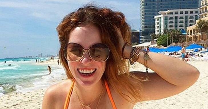 Rachel Hollis - I have stretch marks and I wear a bikini. I have a belly  that's permanently flabby from carrying three giant babies and I wear a  bikini. My belly button