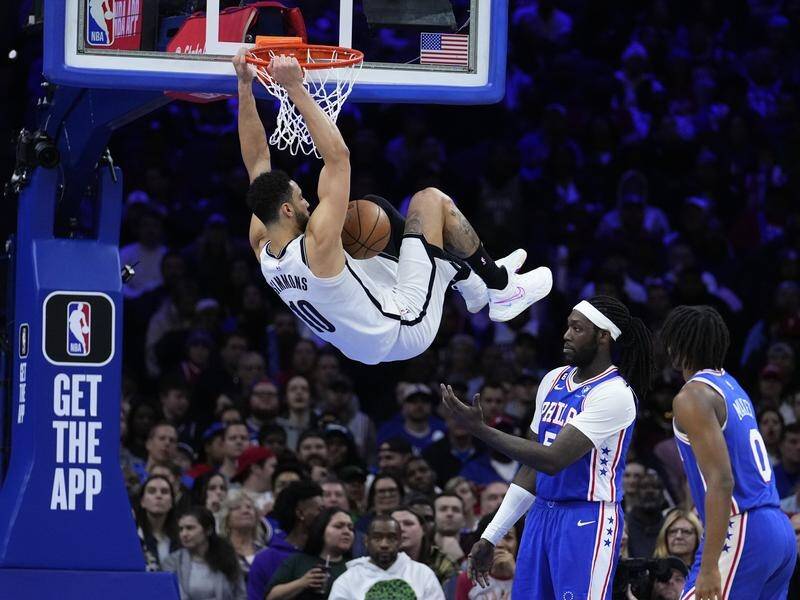 Nets fall to shorthanded 76ers in Ben Simmons' return game