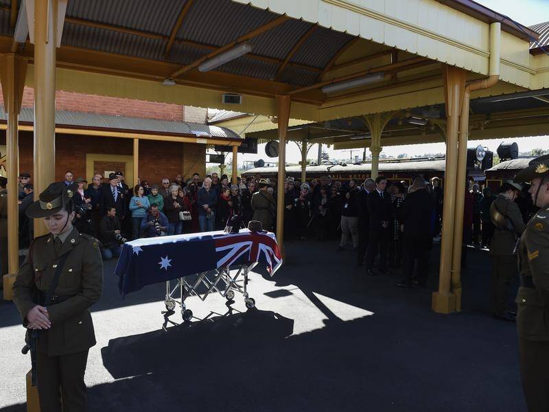 Former deputy prime minister Tim Fischer has been farewelled at a state funeral in Albury.