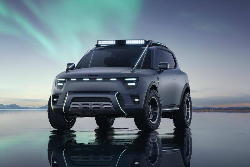 Smart #5 electric SUV is brand's largest, most powerful car ever