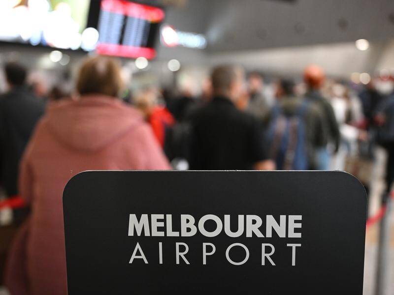 Travellers will be able to catch a train to Melbourne Airport but not until 2033. (James Ross/AAP PHOTOS)