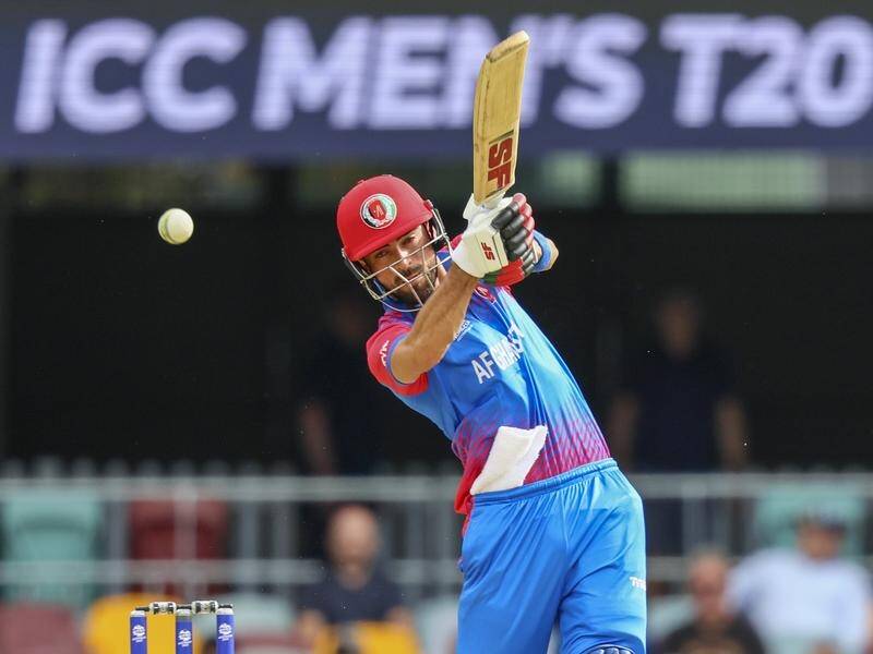 Ibrahim Zadran has at last led Afghanistan to victory in Sri Lanka in a T20 international. (AP PHOTO)