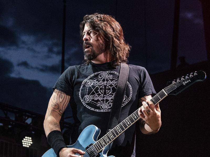 Dave Grohl called the Foo Fighters' tour the Errors Tour "because we actually play live". (AP PHOTO)