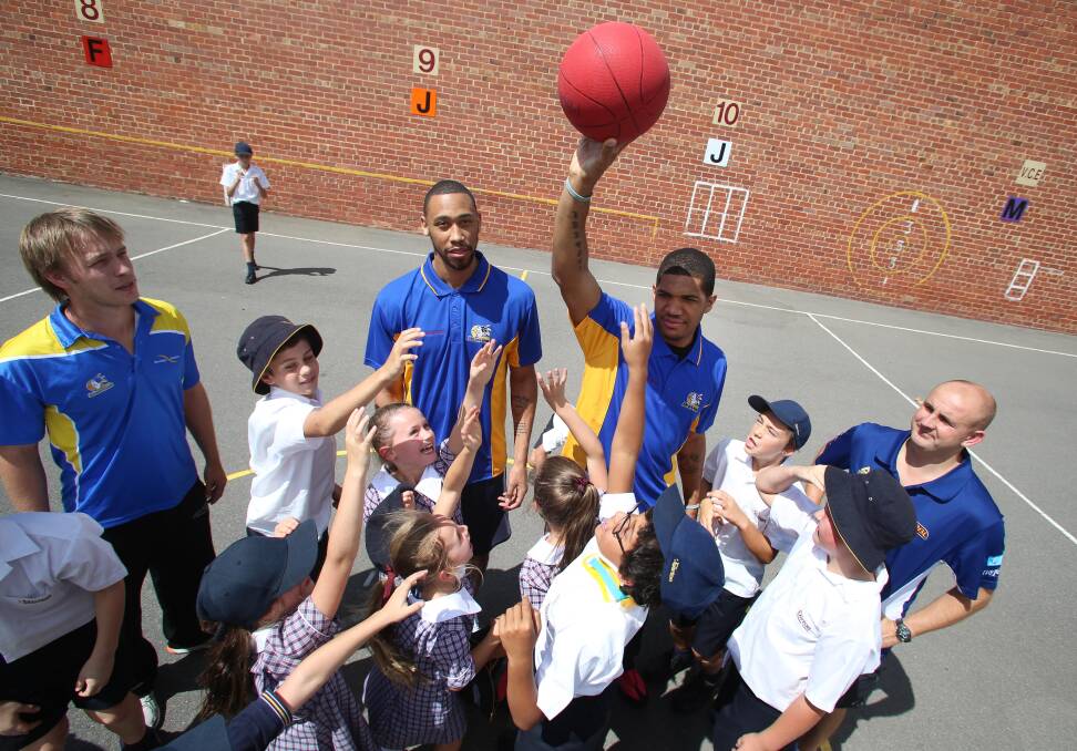 Girton Grammar School is launching a basketball excellence academy. Picture: PETER WEAVING