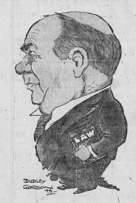 Mr WH Taylor ~ Barrister and Solicitor, three times Mayor of Bendigo and a councillor from 1925 to 1944