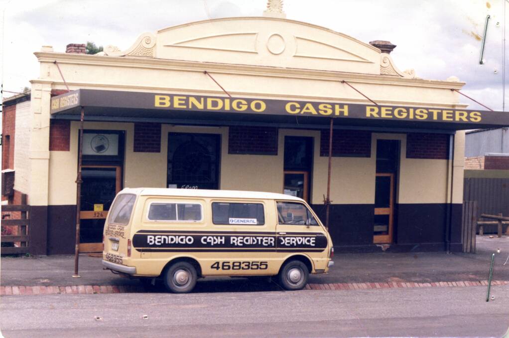 FLASHBACK: The building in 1985 when it was home to Bendigo Cash Registers