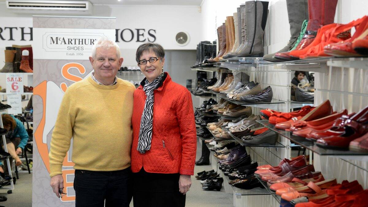 McArthur's Shoes owners farewell 42 years of memories | Bendigo Advertiser  | Bendigo, VIC